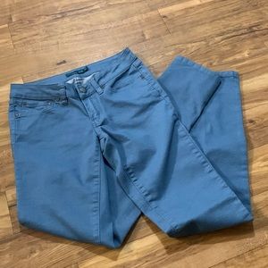 Prana blue pants denim cut